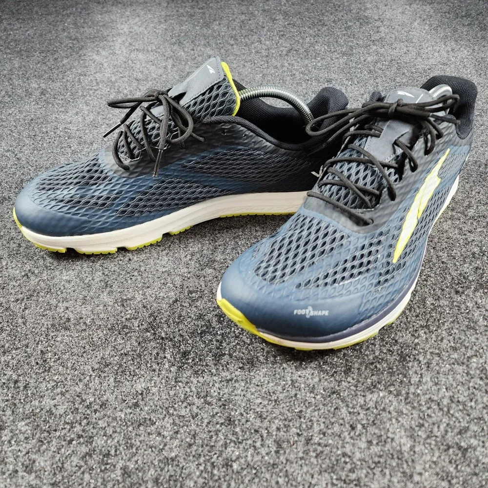 Altra Viho Running Shoes Mens 11 Blue Lime AL0A4PE8206 Zero Drop Road Trainers